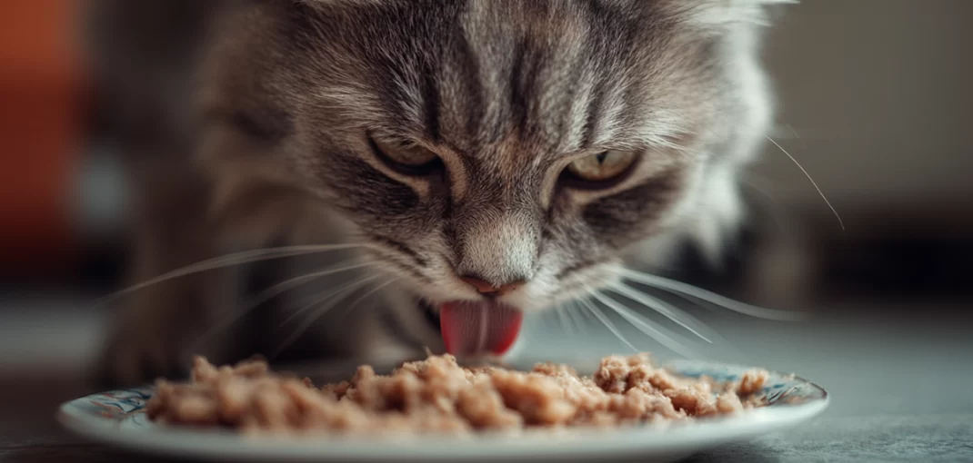 ração úmida para gatos