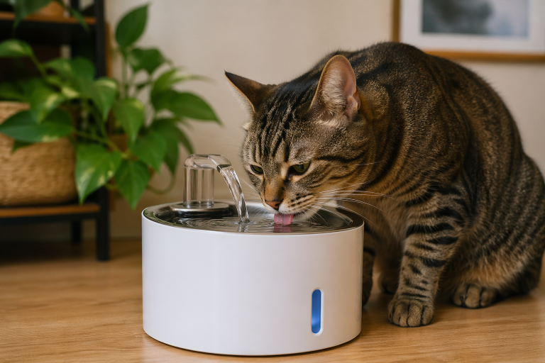 Fonte de água para gatos vale a pena? O que muda na rotina do felino