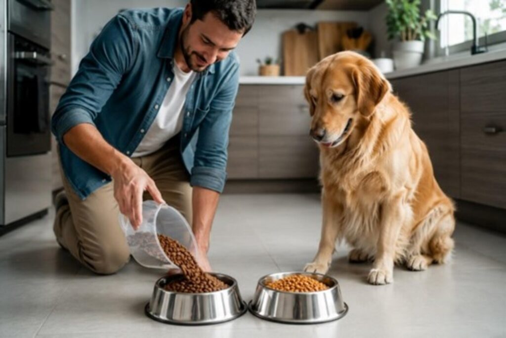 Como Trocar a Ração do Cachorro Sem Erros