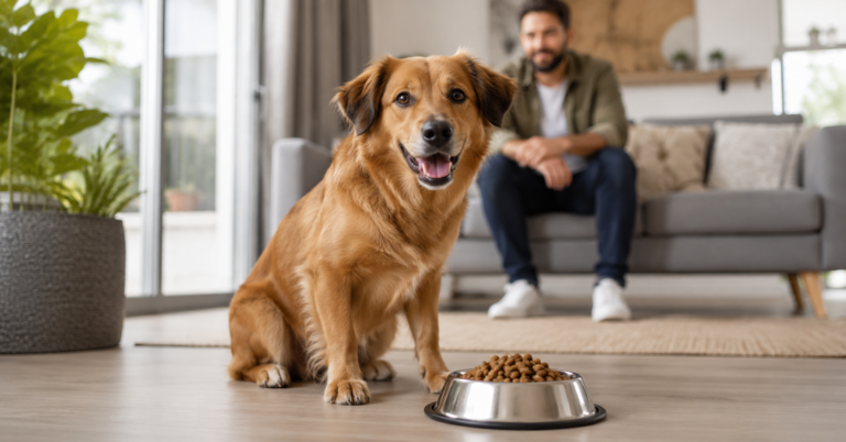 Quantas vezes o cachorro deve comer por dia?