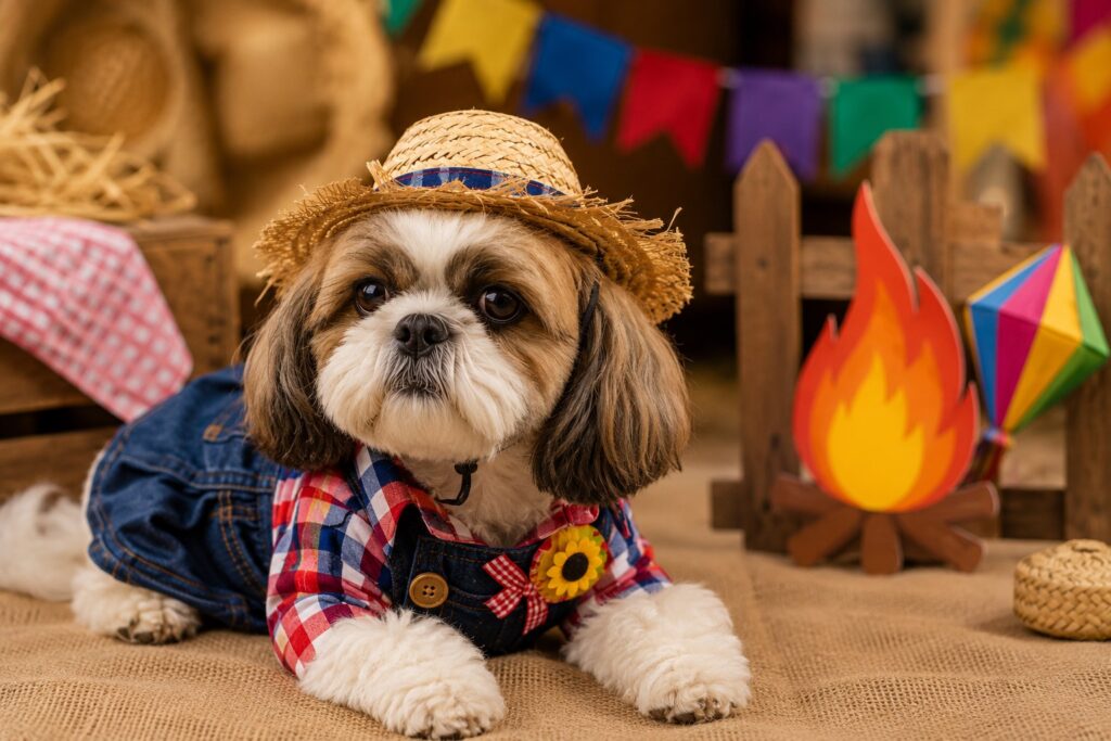 Roupa de Festa Junina para Cachorro: conforto em 1º lugar